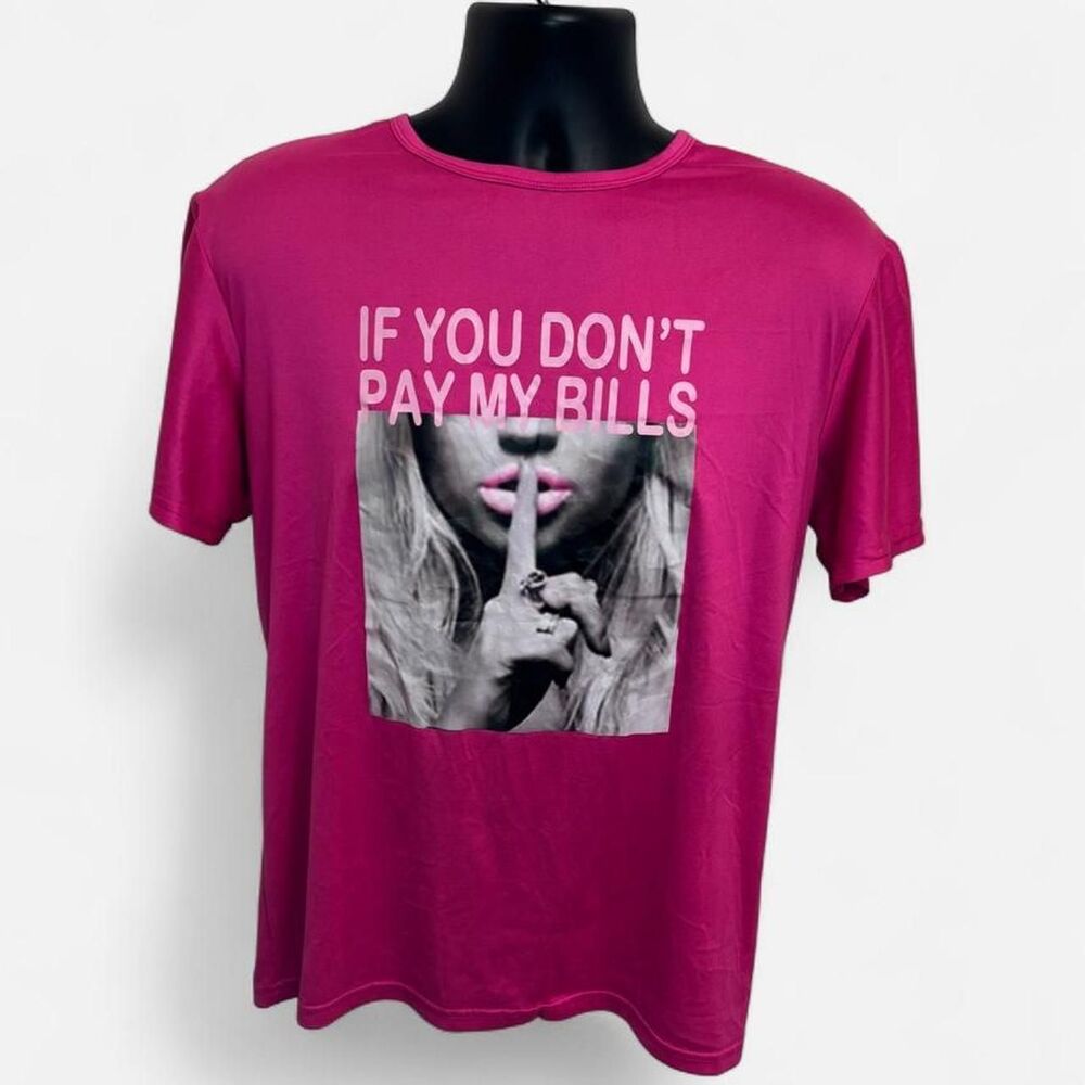 Unbranded Women's Pink T-shirt